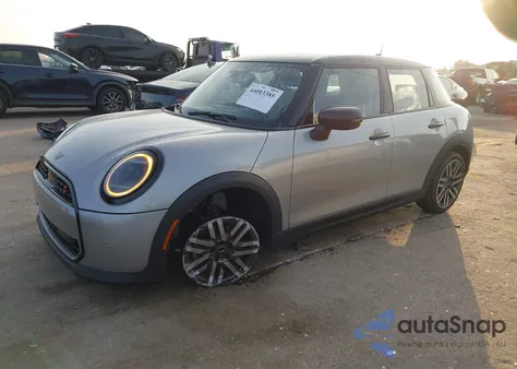 2025 Mini Hardtop Cooper S из США, поврежденный, VIN WMW53GD08S2W45886